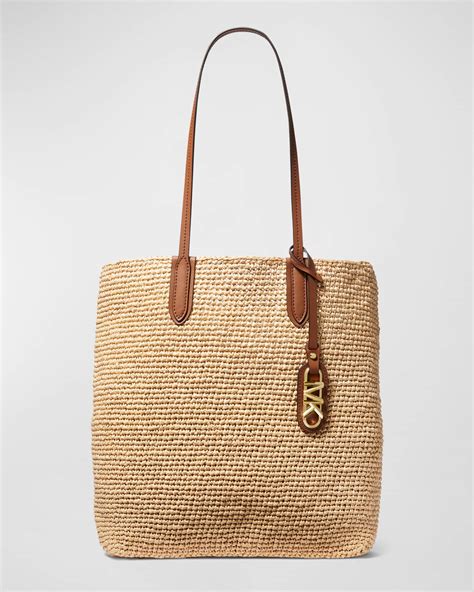 michael kors straw tote handbag|Michael Kors summer straw bags.